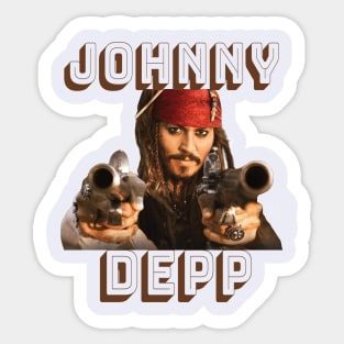 JOHNNY DEPP Sticker